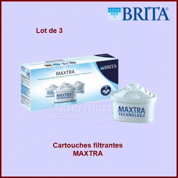 Cartouches filtrantes BRITA MAXTRA (Lot de 3)