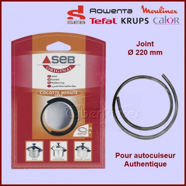 Joint de Cocotte Authentique SEB 790141 - Pièces robots ménagers