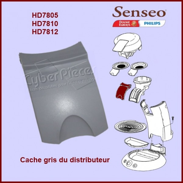Lot de 4 sachets détartrant Senseo HD7011 - Machine à dosettes