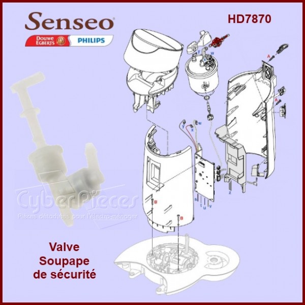 Soupape Senseo - 422225954481 - Machine à dosettes