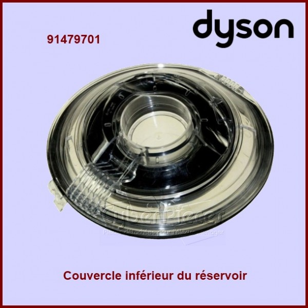 Dyson cyclone (filtre métallique) partie supérieure dans le bac de