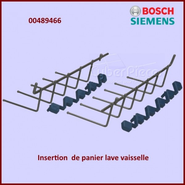 Insertion panier lave vaisselle 00489466 - Pièces lave-vaisselle