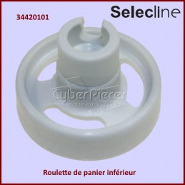 Roulette panier supérieur 02372322 pour lave-vaisselle Miele