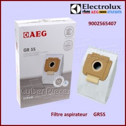 Lot de 8 Sacs aspirateur GR5S AEG 9002565407 CYB-109802