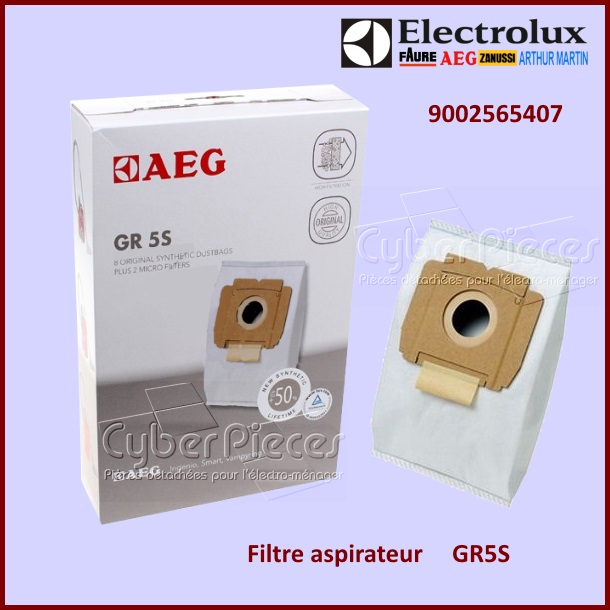 Sacs aspirateur GR5 AEG 9002565407 