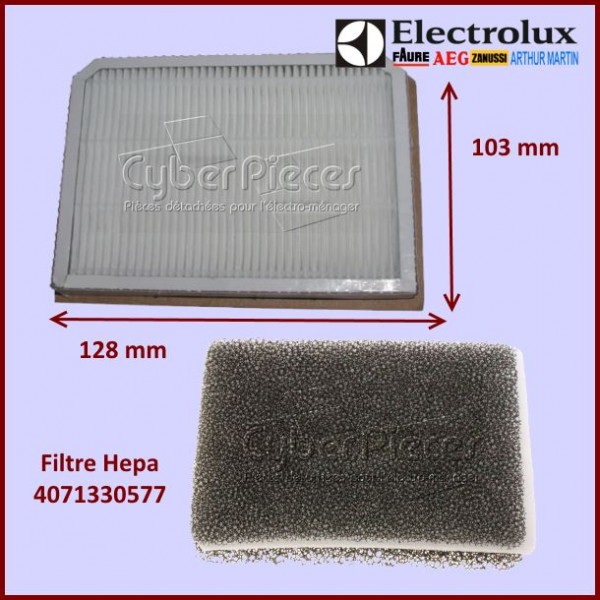 Filtre Hepa aspirateur Electrolux 4071330577 - Pièces aspirateur