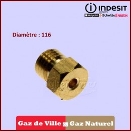 Kit Injecteur Gaz Naturel diam 6mm Indesit C00021379