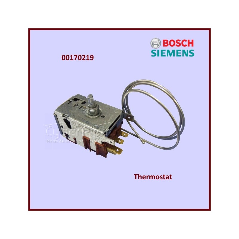 Thermostat Bosch 00170219 - Pièces réfrigérateur & congélateur