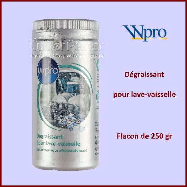 Dégraissant pour lave-vaisselle 250gr Wpro