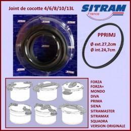 Joint Sitram autocuiseur 4-6-8-10-13 litres SitraMondo 