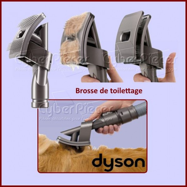 Brosse combinée 2-en-1 remplacement pour Dyson 967482-01 pour aspirateur -  Brosse avec poils