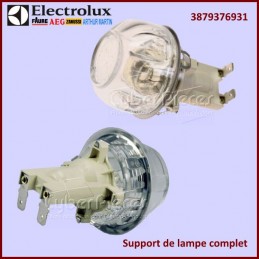 Support de lampe complet Electrolux 3879376931 - Pièces four