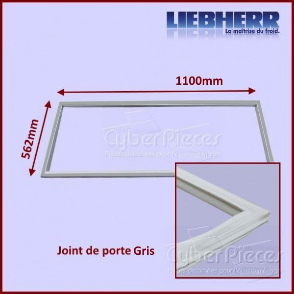 Liebherr Joint de Porte Congélateur 1310 x 565 mm Blanc