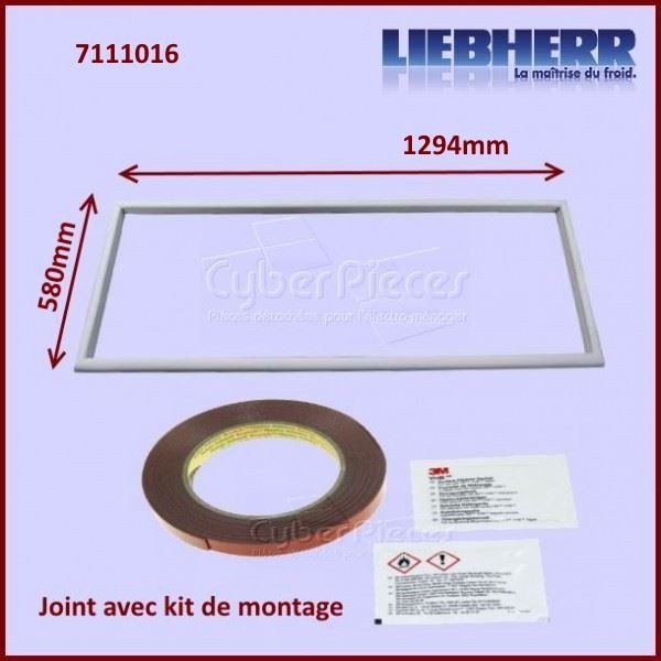 Kit Joint De Porte avec adhésif Liebherr 7111016 GA-030564