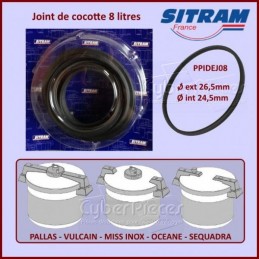 Joint cocotte minute 8L - 245mm - Actua / Authentique / Minute - 790142 -  SEB