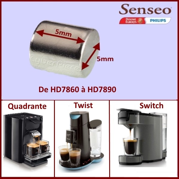 Support dosette 2 tasses Senseo UP HD7880, HD7884