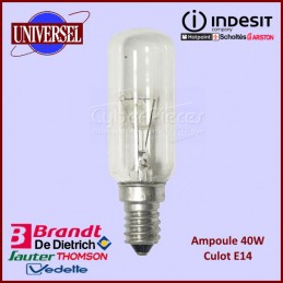 00613655 Ampoule de four (E14 de 40W - 230 V - 300°C) + Outil