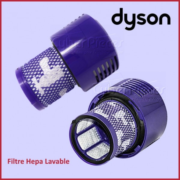 Unité de filtre lavable pour la série Dyson V10 pour pièces de