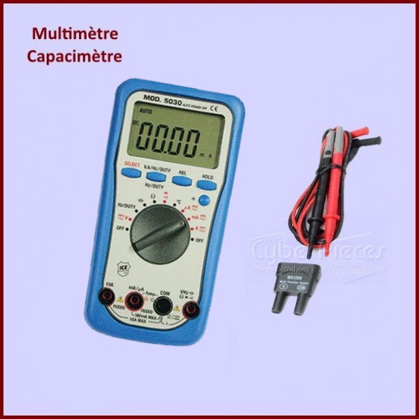 Multimètre capacimètre TYPE MS8268 - Pièces machine à laver
