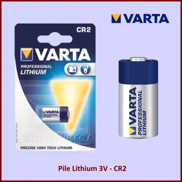 Pile lithium VARTA CR2 - 920mAh 3V