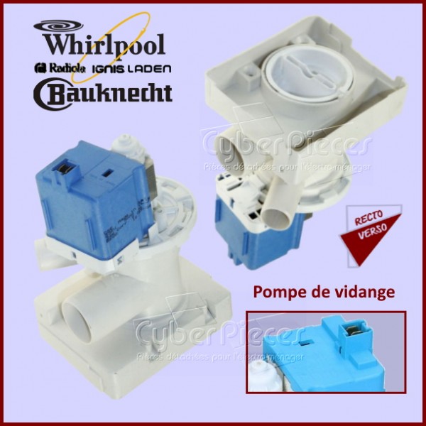 Pompe de vidange Whirlpool 480111101167 CYB-174800