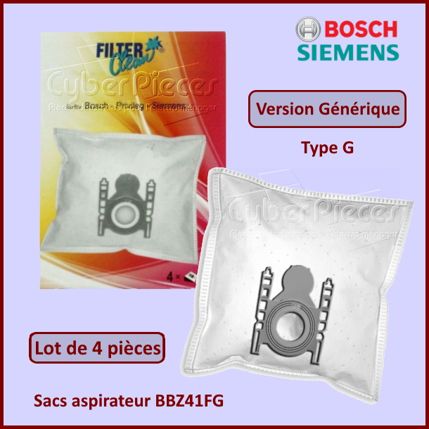 Sacs aspirateur BBZ41FG