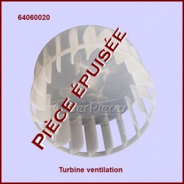 Hélice + ventilateur air chaud de sèche-linge 050905 - Pièces sèche
