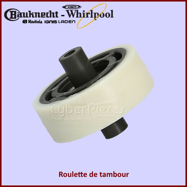 Roulette de tambour Whirlpool 480112101478