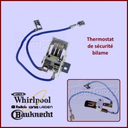 Thermostat NC 130° seche linge Brandt, 57X0978 - Coin Pièces