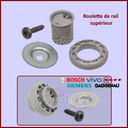 Kit de 8 Roue Roulette Panier Superieur Lave Vaisselle BOSCH Pieces  Rechange SGI