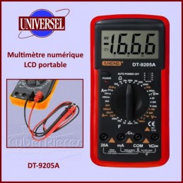 Multimètre numérique LCD DT-9205A CYB-107563