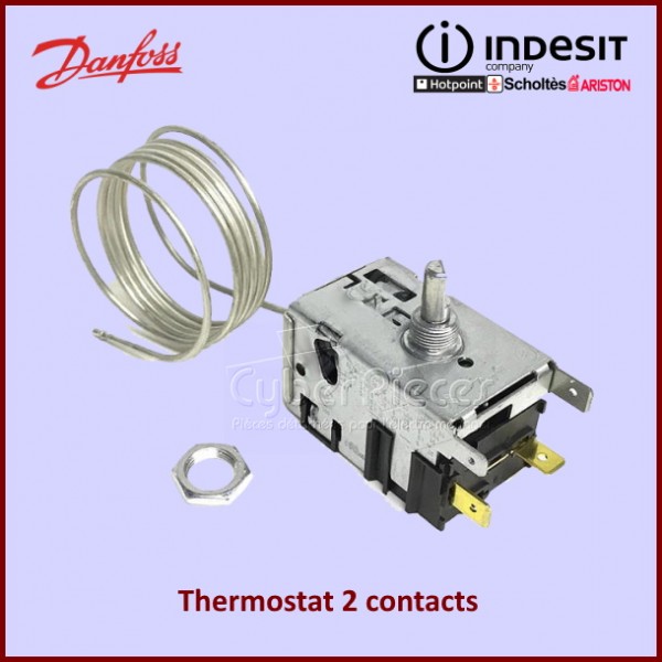 Thermostat 2 contacts Indesit C00282710 CYB-350112