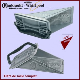 Filtre condensateur Sèche linge pour entre autres Bauknecht, Indesit  481010345281