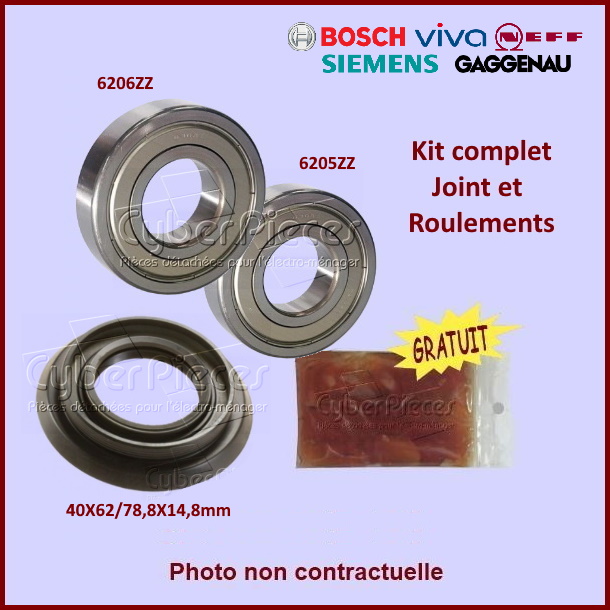 Kit Palier Bosch Siemens 00058436