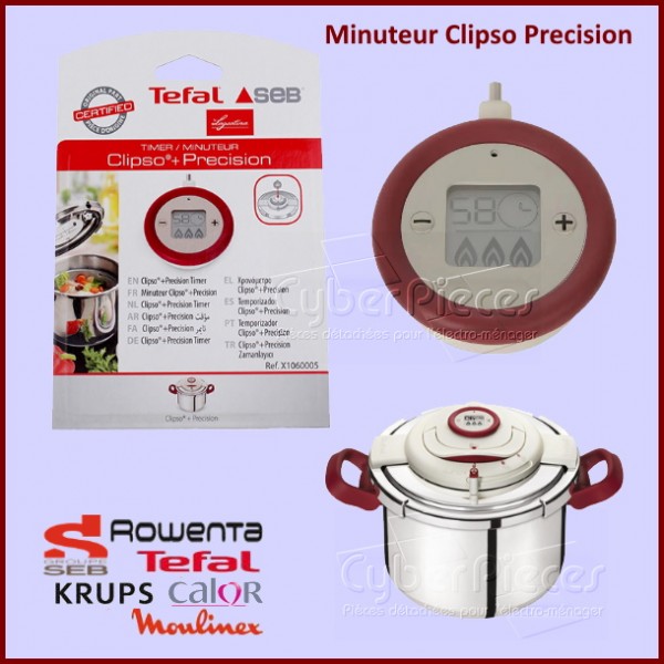 Minuteur clipso control + x1060001 gris Seb
