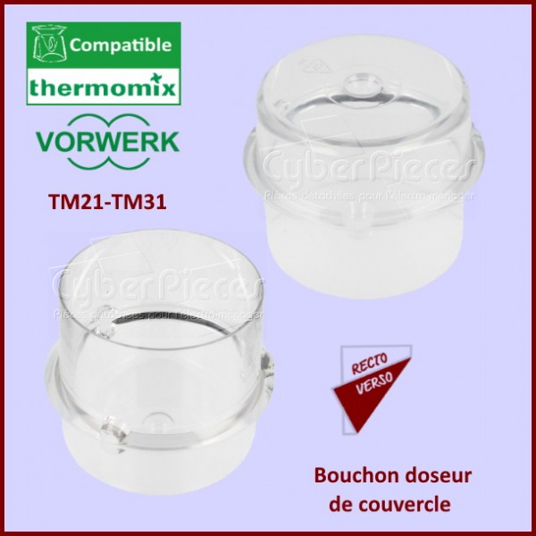 Pièces détachées Thermomix TM31 (Lame + Papillon + Verre doseur + Joint  moteur)
