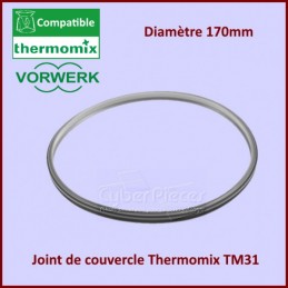 VIOKS Joint TM31 Ø170/184mm pour Couvercle de Vorwerk Thermomix