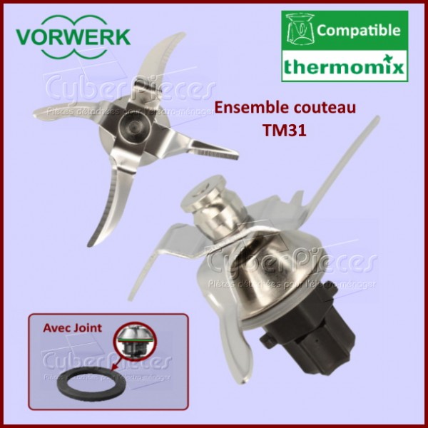 Vorwerk - thermomix - lâmes/ couteau TM31 altn - 30525avec joint