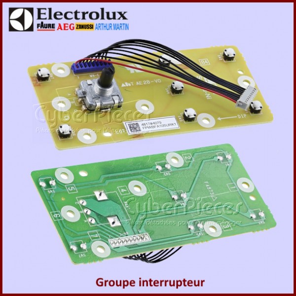 Groupe interrupteur électronique Electrolux 4055251336