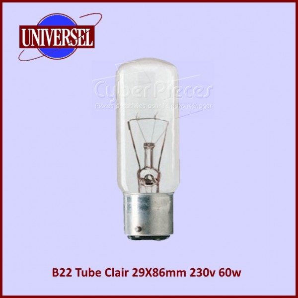 Ampoule LED baionnette B22 - 230 VOLT puissance 8W - 1020 LUMENS