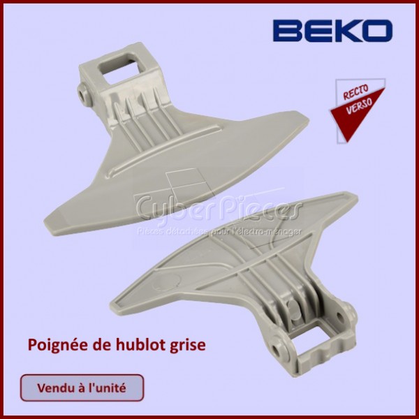 Poignée grise Beko 2813170200 CYB-272940