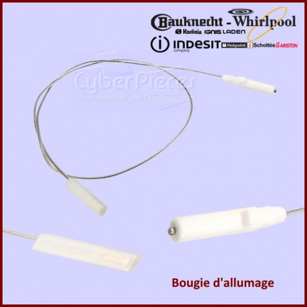 Bougie d'allumage Whirlpool 481225268078 CYB-219983