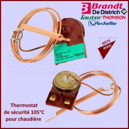Thermostat de sécurité 105°C chaudière De Dietrich 95363366 CYB-218146