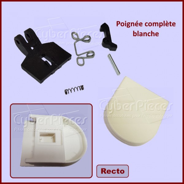 Poignée complète blanche ARDO 651027551 / 719003000 CYB-230476