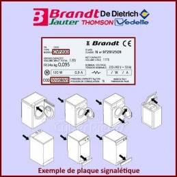 Carte électronique Brandt 55X3537 CYB-230575