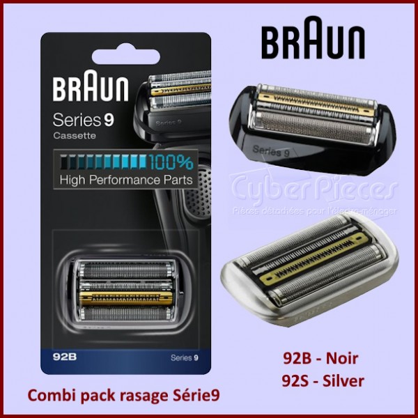 Tête et couteau de rasoir 92B / 92S Braun 81747657