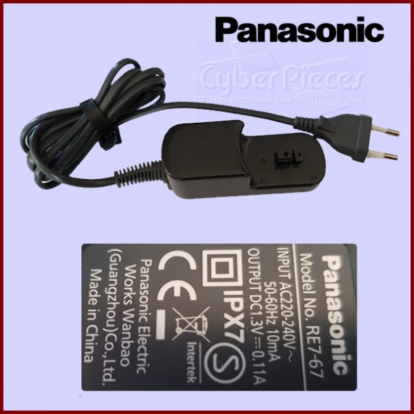 Chargeur Panasonic Model No. RE7-67 CYB-217309