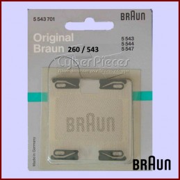 Grille de rasoir 260 - 543 Braun 5260744 CYB-217569