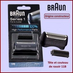 Tête et couteau de rasoir 11B Braun 81387933 CYB-275972