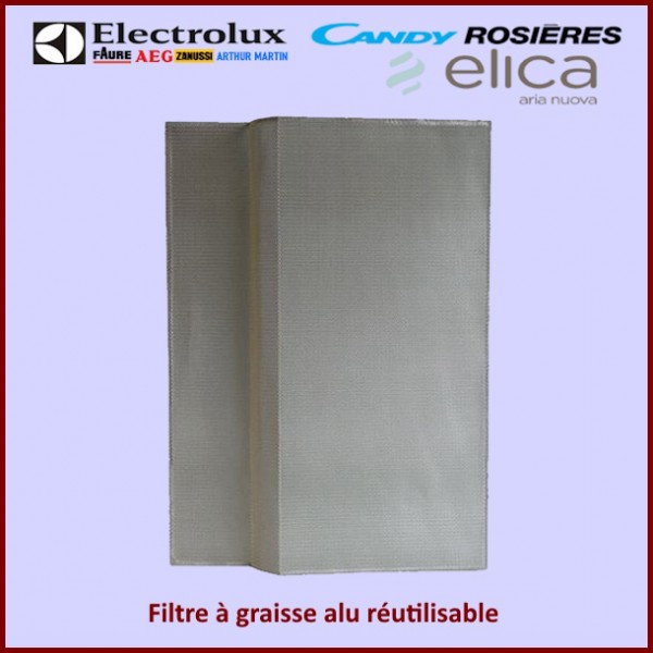 Filtre alu réutilisable Electrolux 50245268003 CYB-236089